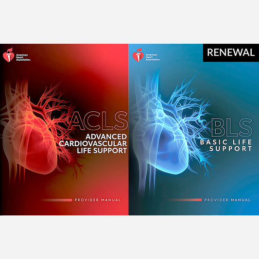 NEW ACLS with BLS FOR HEALTHCARE PROVIDERS RENEWAL
